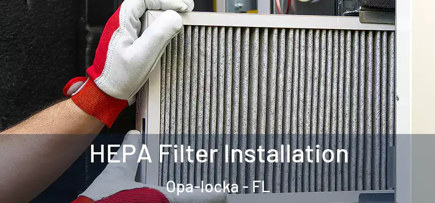  HEPA Filter Installation Opa-locka - FL